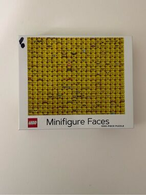 LEGO Minifigure Faces Puzzle - 1000 pieces complete‎